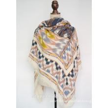 Fashion winter warm ladoes acrylic pashmina scarf/poncho